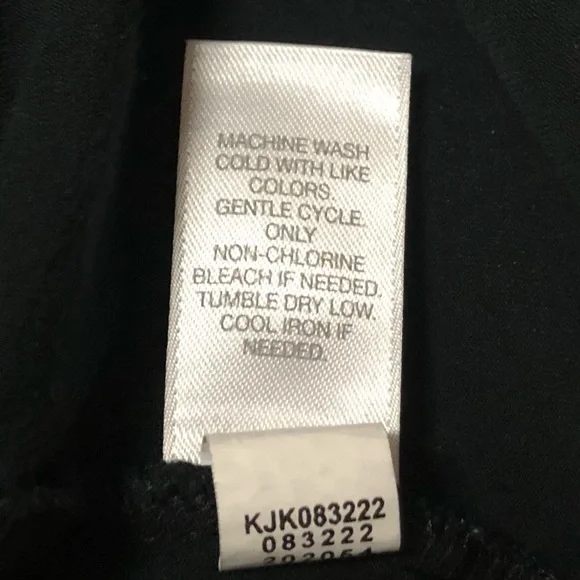 J.Jill Wearever Collection Cardigan Womens Large Petite Open Front Black Career - Picture 11 of 12